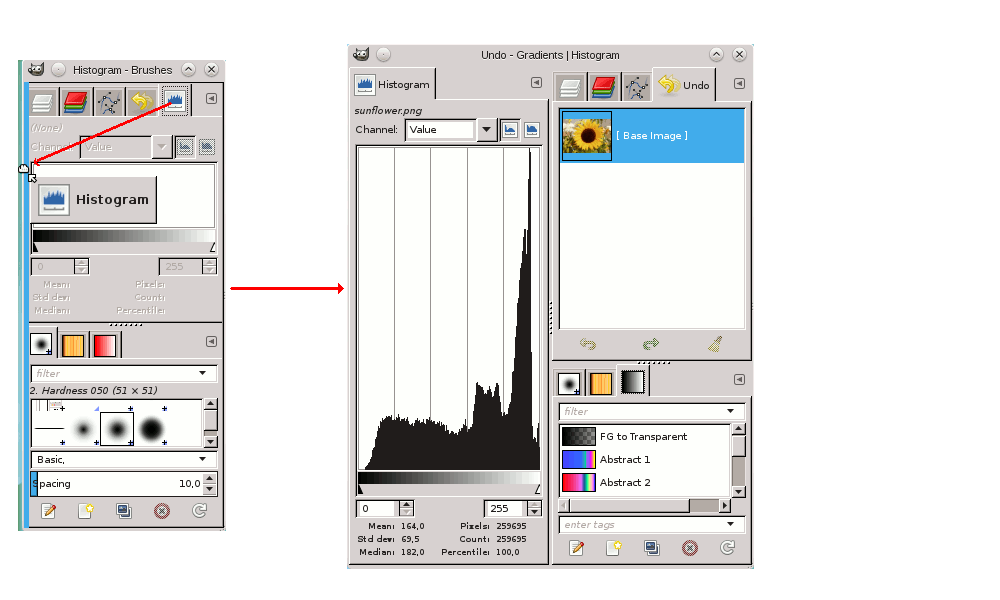 GIMP Toolbox  Creating a Single Column Layout for Toolbox